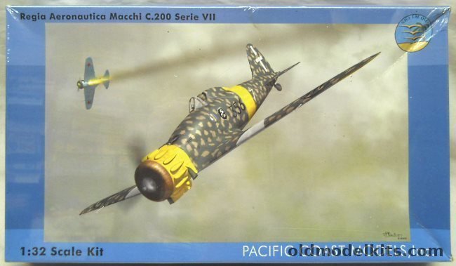 Pacific Coast Models 1/32 Reggiane Aeronauticfa Macchi C-200 Serie VII - (C.200), PCM32001 plastic model kit